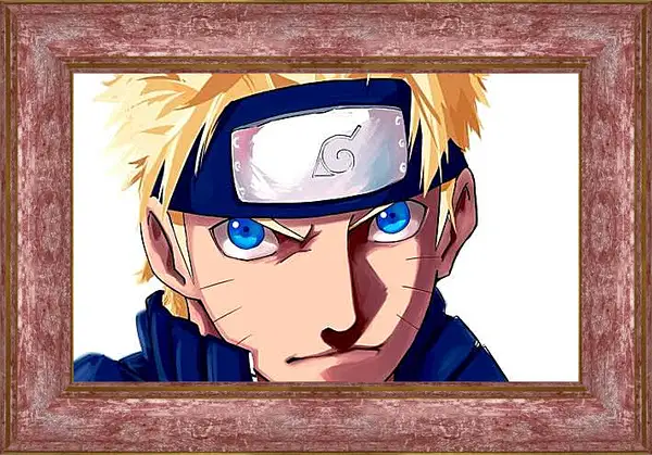 Картина в раме - Портрет Наруто