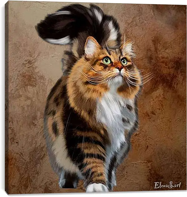 Постер на подрамнике - Cat 12