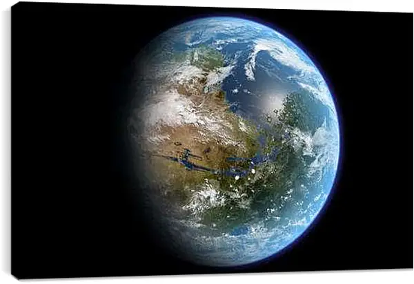 Постер на подрамнике - Земля