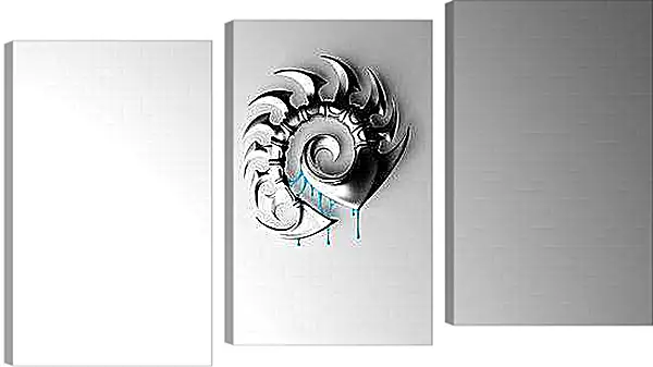 Модульная картина - Starcraft II