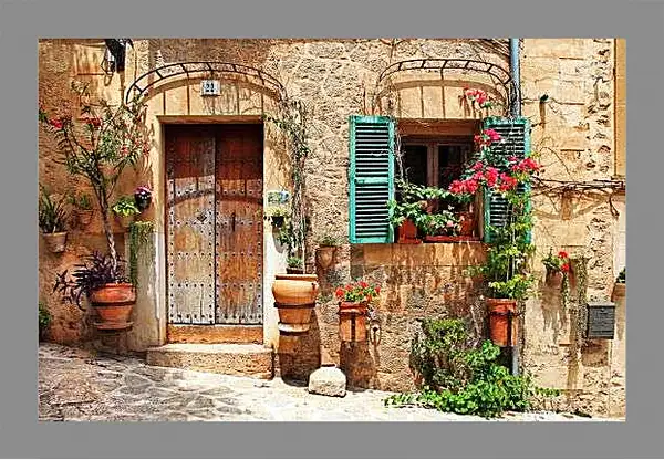 Картина в раме - Улица Испании