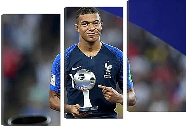 Модульная картина - Килиан Мбаппе. Kylian Mbappé