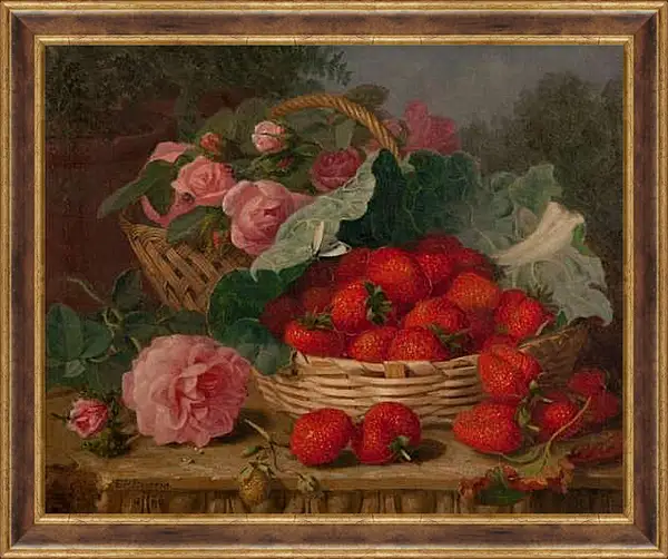 Картина в раме - Натюрморт. Стэннард Элоиза Гарриет