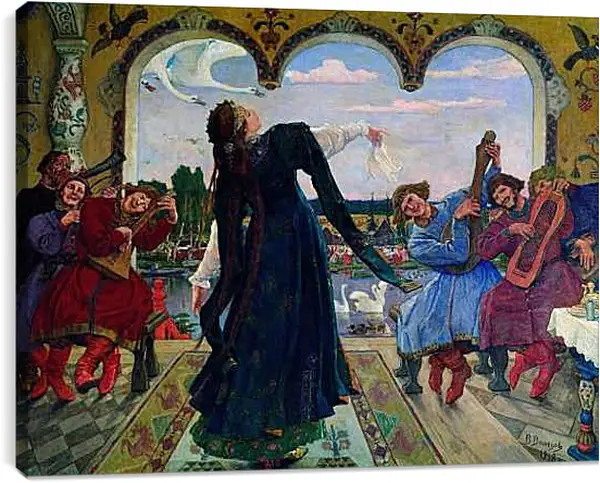 Постер на подрамнике - Царевна-лягушка. Виктор Васнецов