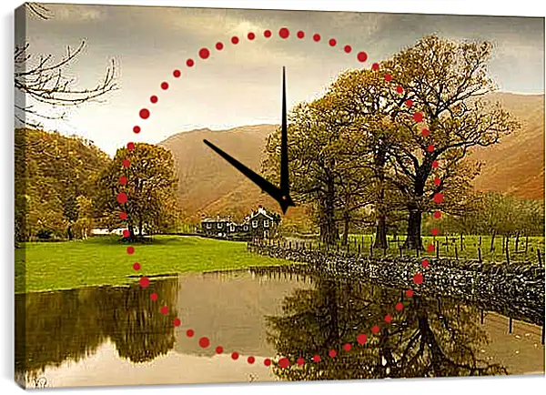 Часы картина - Усадьба