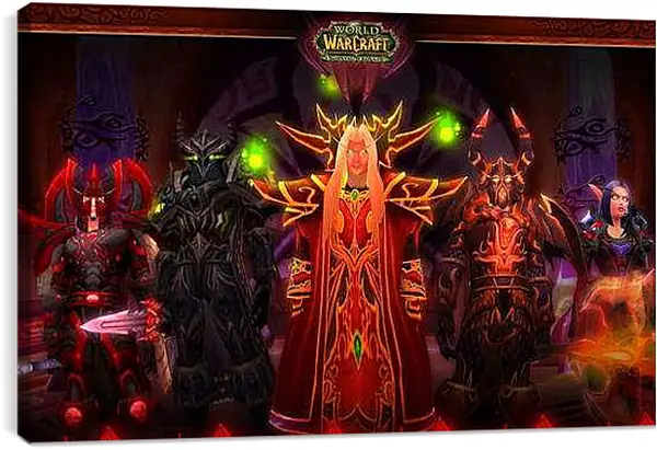 Постер на подрамнике - World Of Warcraft: The Burning Crusade