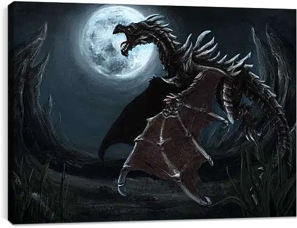 Постер на подрамнике - The Elder Scrolls V: Skyrim
