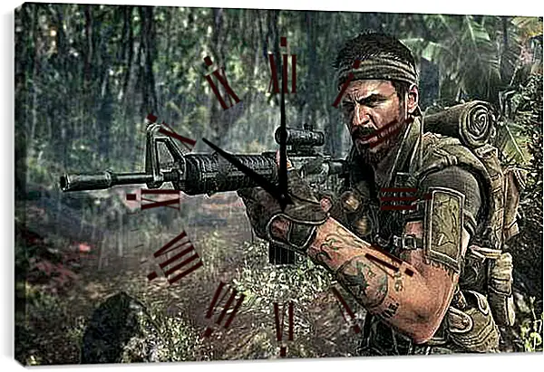 Часы картина - Call Of Duty