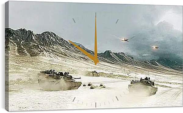 Часы картина - Battlefield 3