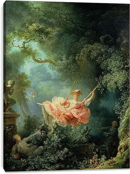 Постер на подрамнике - Tschommel. Жан Оноре Фрагонар