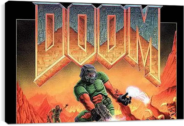 Постер на подрамнике - Doom
