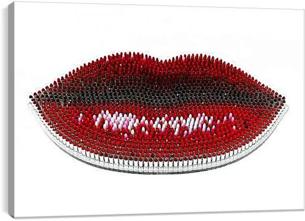 Постер на подрамнике - Гламур. Губы