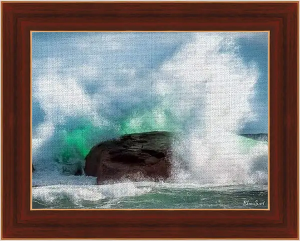 Картина в раме - Wave 23