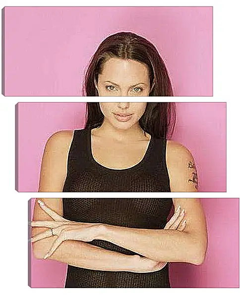 Модульная картина - Angelina Jolie - Анджелина Джоли