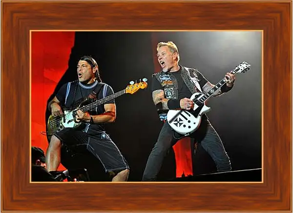 Картина в раме - Металлика. Metallica