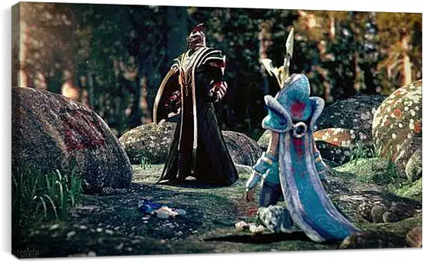 Постер на подрамнике - DotA 2