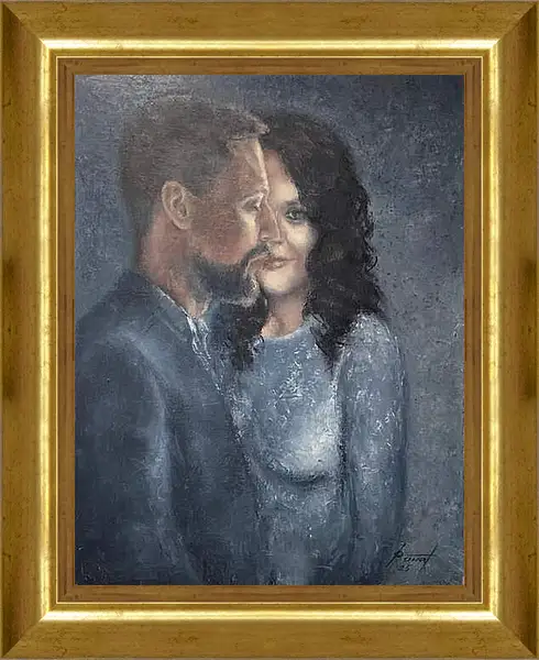 Картина в раме - За мужем