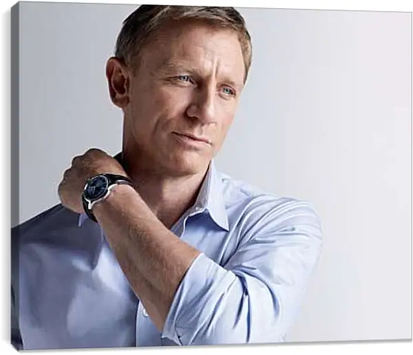 Постер на подрамнике - Дэниел Крейг. Daniel Craig