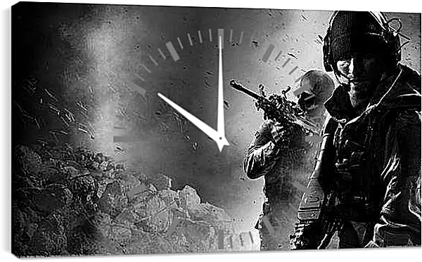 Часы картина - Call Of Duty: Modern Warfare 3