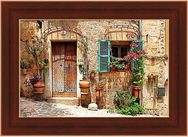 Картина в раме - Улица Испании