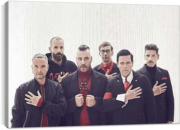 Постер на подрамнике - Rammstein