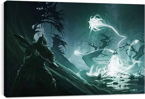 Постер на подрамнике - The Elder Scrolls V: Skyrim
