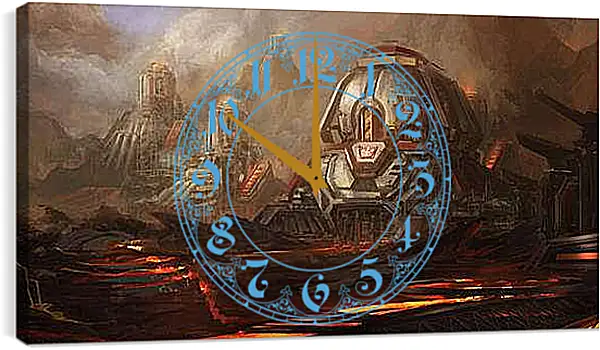 Часы картина - StarCraft II: Heart Of The Swarm