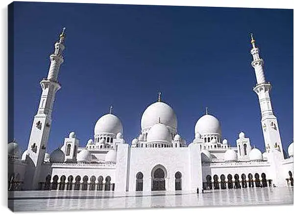 Постер на подрамнике - Мечеть шейха Зайда. ОАЭ