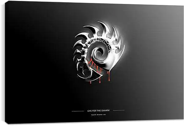 Постер на подрамнике - Starcraft II