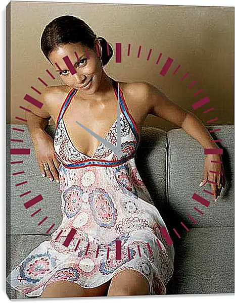 Часы картина - Halle Berry - Холли Берри
