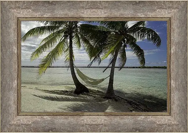 Картина в раме - Лето