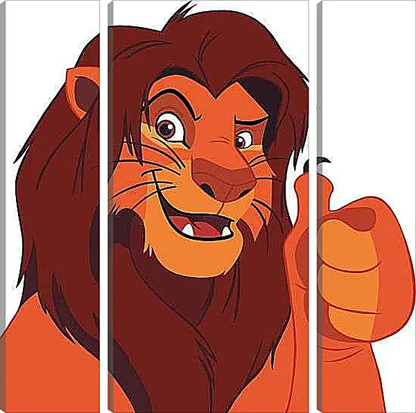 Модульная картина - Король