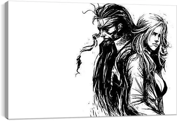 Постер на подрамнике - Metal Gear