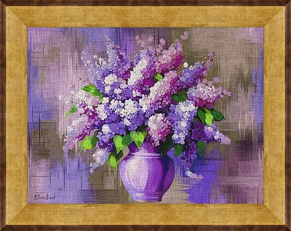 Картина в раме - Vase 12