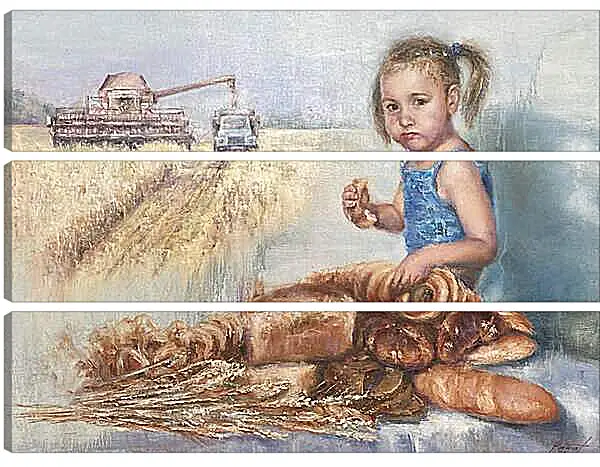 Модульная картина - Праздник хлеба
