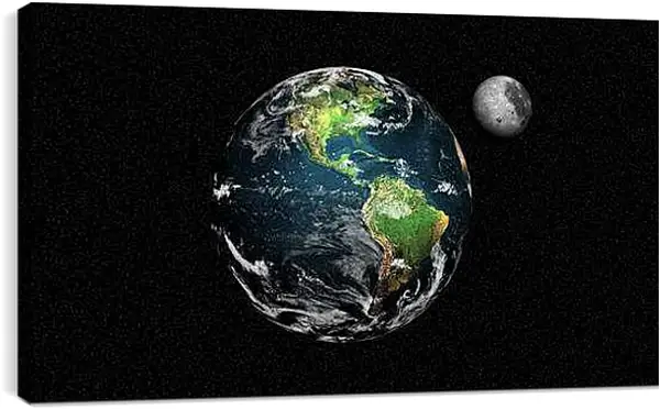 Постер на подрамнике - Космос