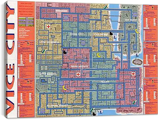 Постер на подрамнике - Grand Theft Auto