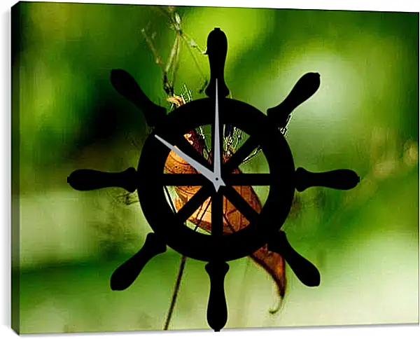 Часы картина - Осень