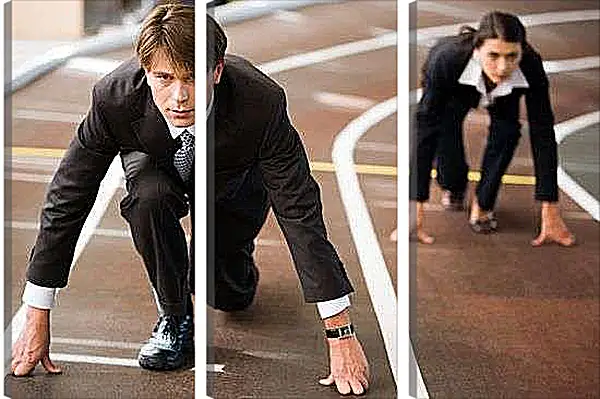 Модульная картина - Вперед к победам