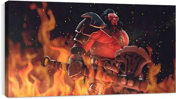 Постер на подрамнике - DotA 2