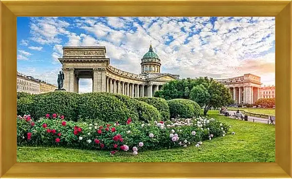 Картина в раме - Санкт-Петербург