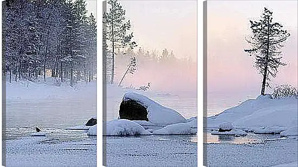 Модульная картина - Зима