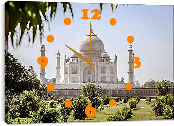 Часы картина - Тадж-Махал 4. Индия
