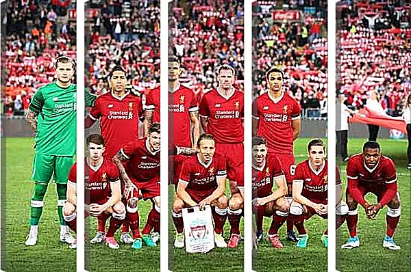 Модульная картина - Фото перед матчем ФК Ливерпуль. FC Liverpool