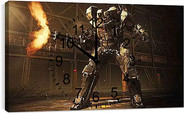 Часы картина - Call Of Duty: Advanced Warfare