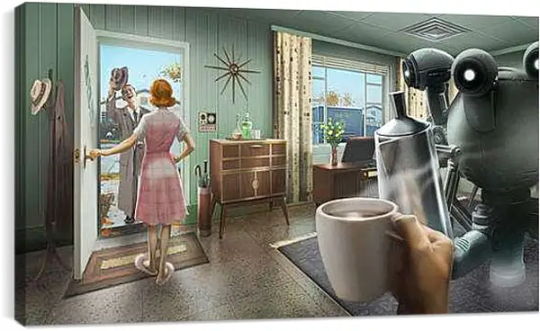 Постер на подрамнике - Fallout 4