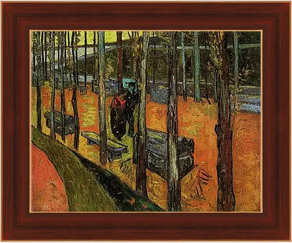 Картина в раме - Les Alyscamps 2. Винсент Ван Гог