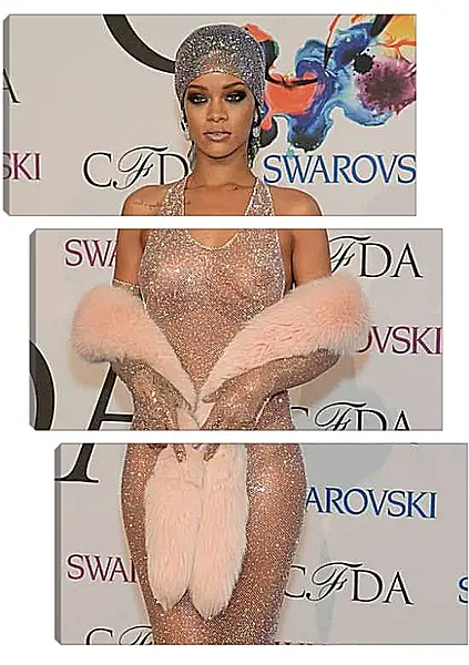 Модульная картина - Рианна. Rihanna