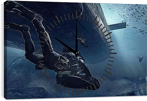 Часы картина - Call Of Duty