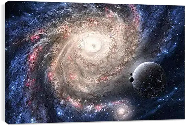 Постер на подрамнике - Космос